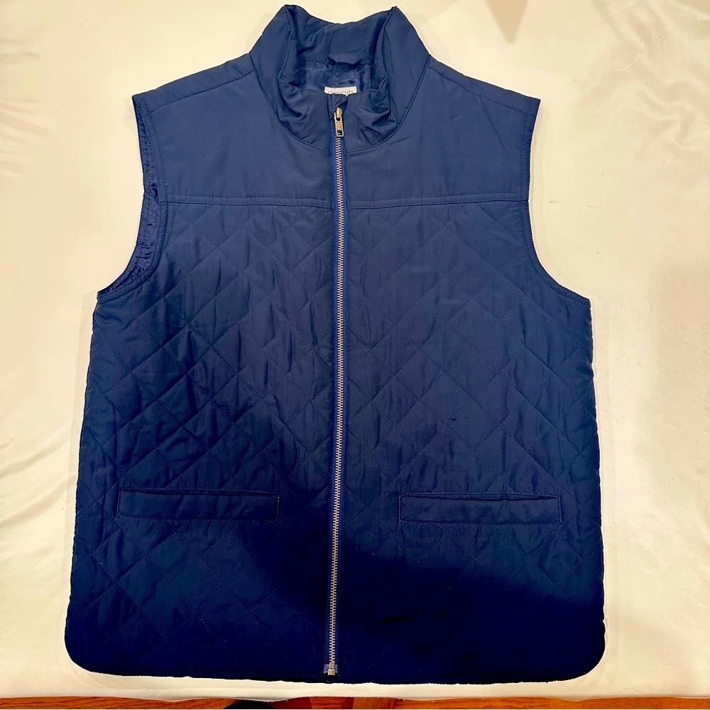 Crewcuts Navy Vest Sz14
